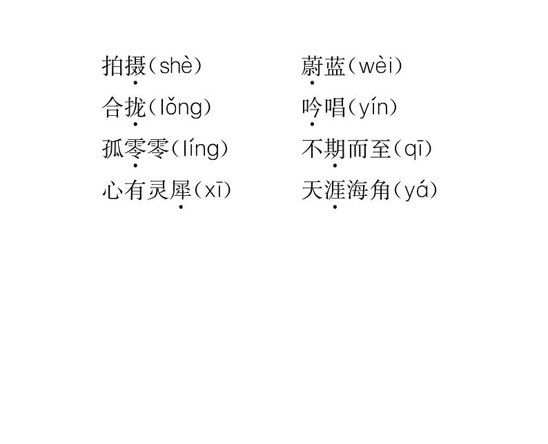 人教版七年级语文下第6单元科幻探险24带上她的眼睛读背课时训练PPT第3页