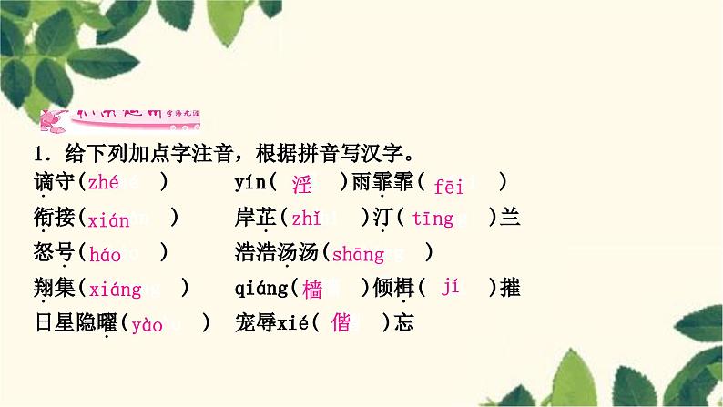 部编版语文九年级上册 11　岳阳楼记 课件08