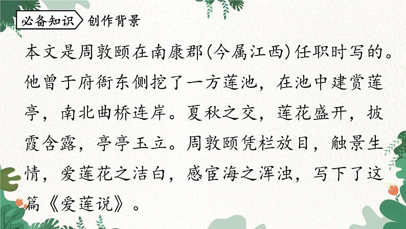 统编版语文七年级下册 第4单元17《短文两篇》课时2课件07
