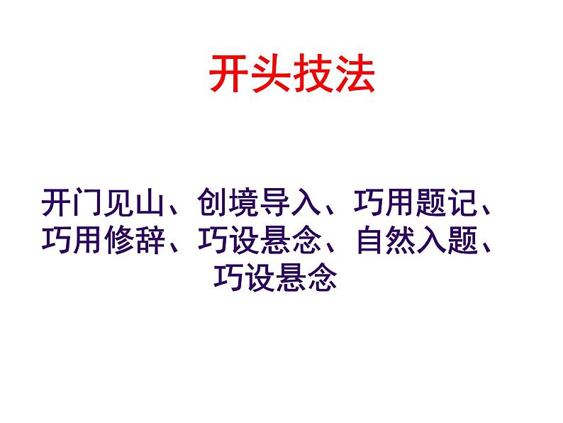 九下第三单元写作：布局谋篇同步课件04