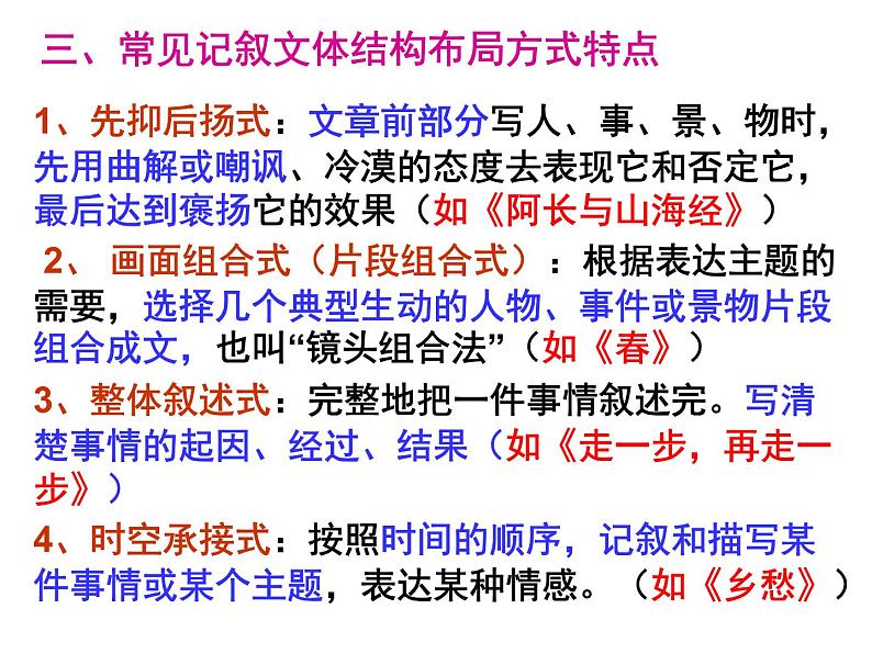 九下第三单元写作：布局谋篇同步课件08