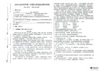 山东省德州市宁津县第三实验中学 新城实验2023-2024学年九年级上学期11月期中联考语文试题