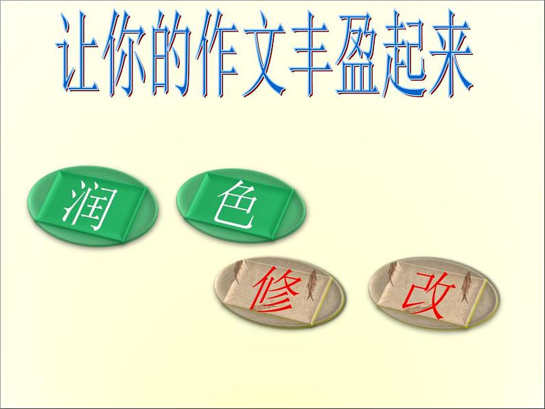 九下第四单元写作：修改润色同步课件02
