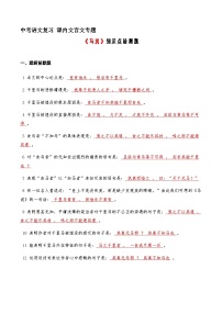 11《马说》知识点检测题 （教师版）