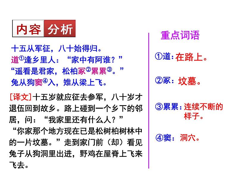 九下第六单元诗词曲五首同步课件08