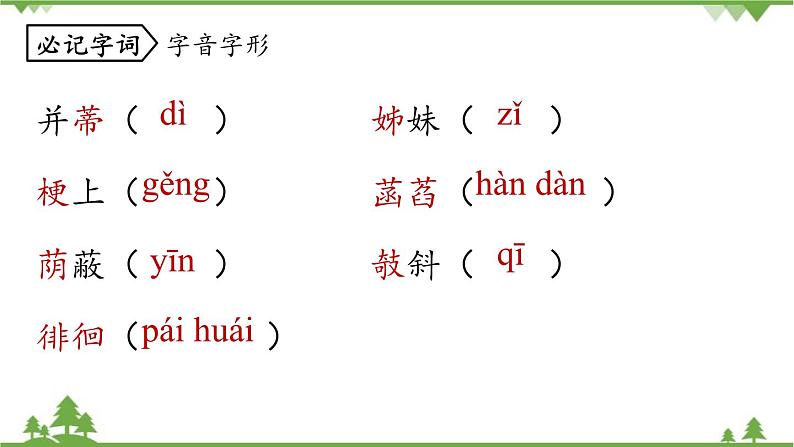 统编版语文七年级上册 第2单元 7《散文诗二首》课时2课件07