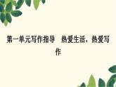 部编版语文七年级上册 第一单元写作指导　热爱生活，热爱写作 课件