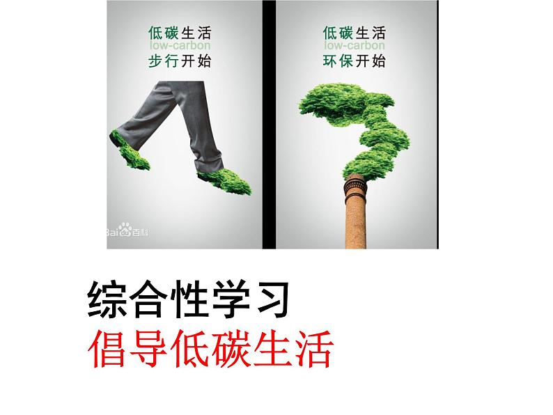 综合性学习：倡导低碳生活课件第2页