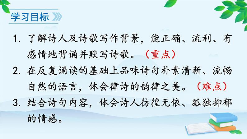 统编版语文八年级上册 13 唐诗五首课件04