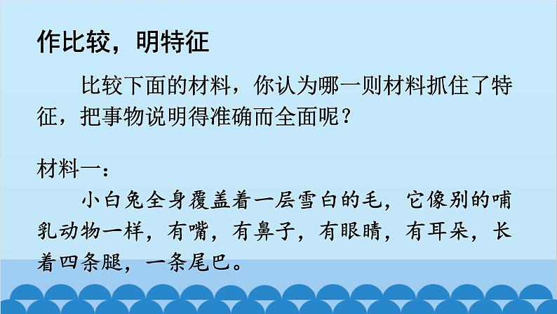 统编版语文八年级上册 写作 说明事物要抓住特征课件07