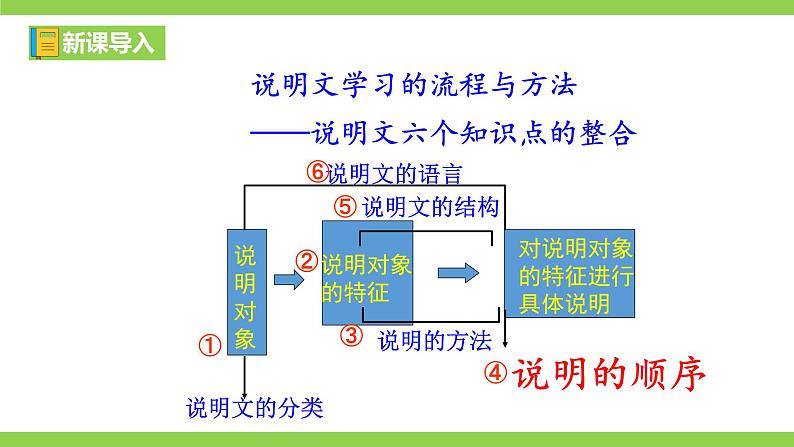 【核心素养】部编版初中语文八下第二单元写作《 说明的顺序》 第2页