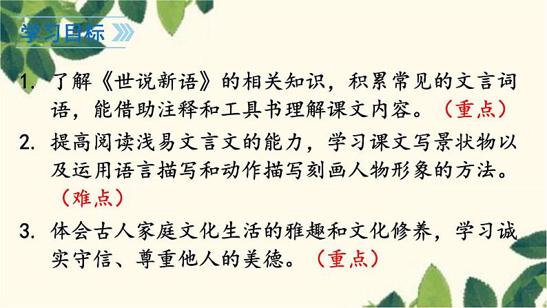 统编版语文七年级上册 8 《世说新语》二则课件02