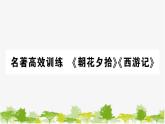 部编版语文七年级上册 名著高效训练 《朝花夕拾》《西游记》习题课件