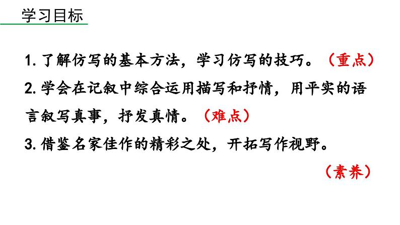 第1单元 写作 学习仿写-2024年八年级语文下册同步综合备课资源（统编版）（精品课件）第3页