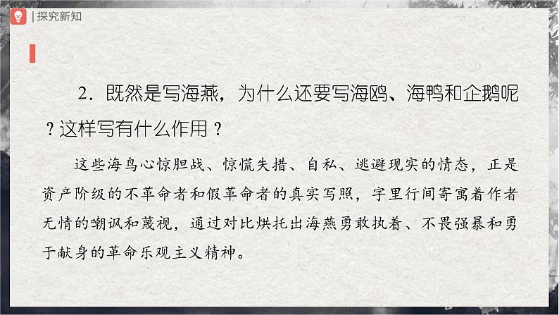 【部编版】九下语文   4《海燕》（第2课时）（课件+教案+导学案）05