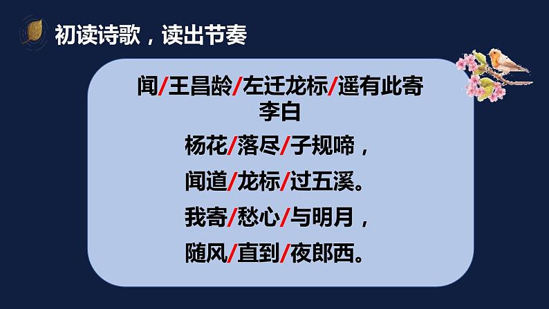 闻王昌龄左迁龙标遥有此寄PPT课件304