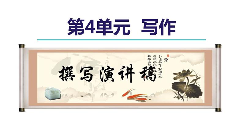 第四单元 任务二 撰写演讲稿-2024年八年级语文下册同步精品课件（统编版）第2页