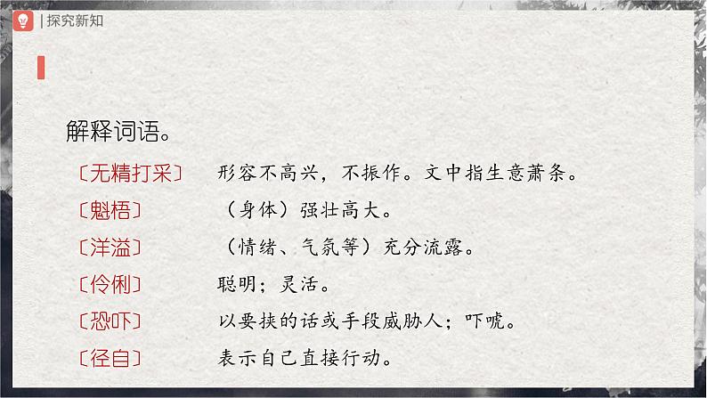 【部编版】九下语文   6《变色龙》（第1课时）（课件+教案+导学案）06