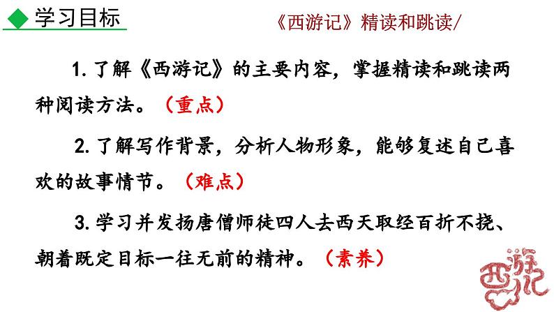 统编版语文七年级上册第六单元名著导读《西游记》课件08