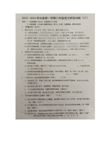 广东省湛江市廉江市第四中学2023-2024学年八年级上学期12月月考语文试题