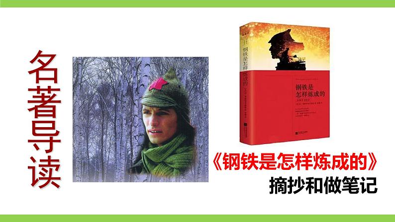 【核心素养】部编版初中语文八下第六单元名著导读《钢铁是怎样炼成的》（课件+教案+测试）02