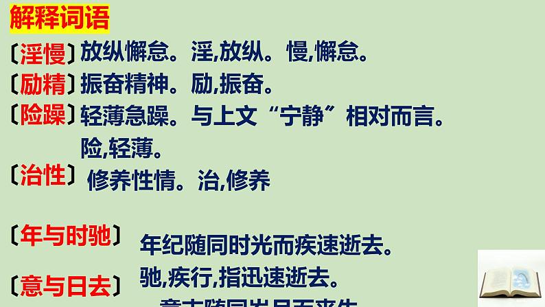 《诫子书》考前复习课件第6页