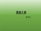 统编版语文九年级上册《孤独之旅》课件