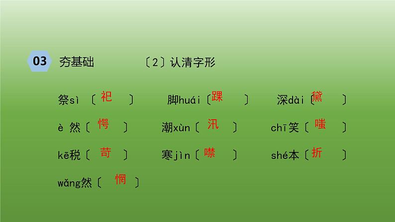 统编版语文九年级上册《故乡》课件第6页