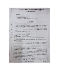 河北省保定市高碑店市2023-2024学年九年级上学期12月月考语文试题