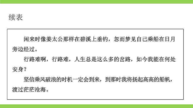 【核心素养】部编版初中语文九年级上册《 古诗文全程复习》（课件）04