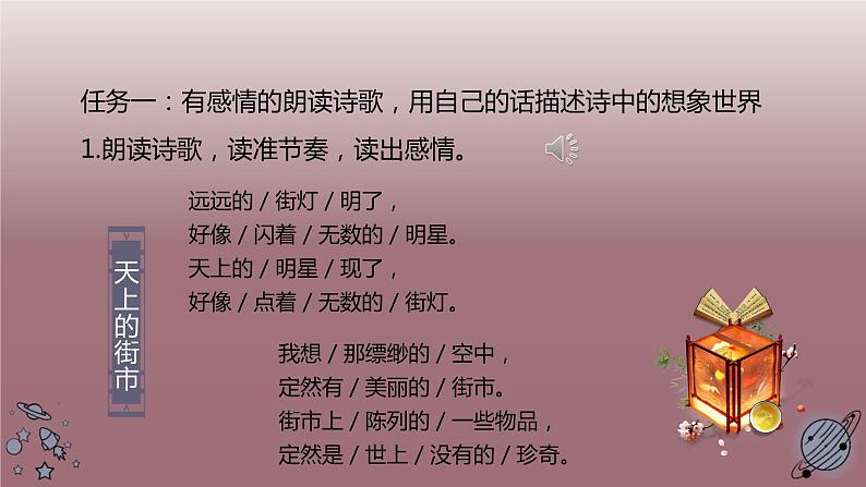 七年级上册《天上的街市》教学专用课件第7页