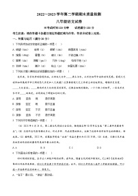 辽宁省兴城市2022-2023学年八年级下学期期末语文试题