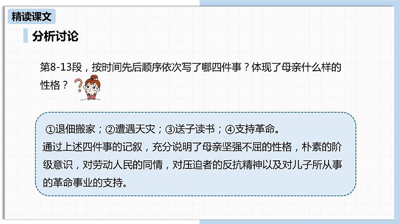 回忆我的母亲PPT课件4第6页