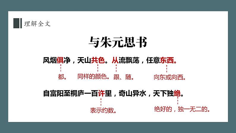 与朱元思书PPT课件706