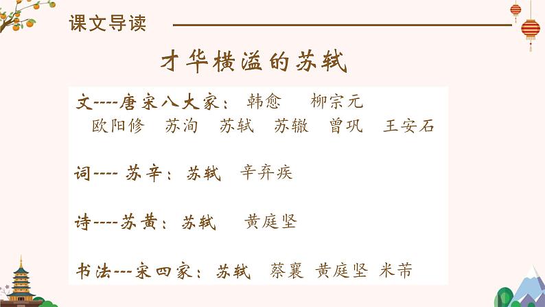 记承天诗夜游PPT课件106
