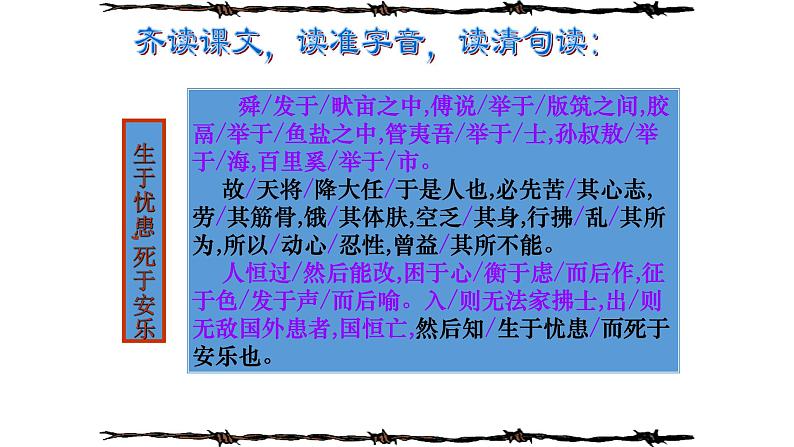 生于忧患死于安乐PPT课件102