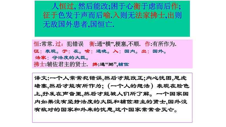 生于忧患死于安乐PPT课件105