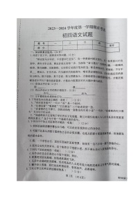 黑龙江省绥化市望奎县2023-2024学年九年级（五四制）上学期期末考试语文试卷
