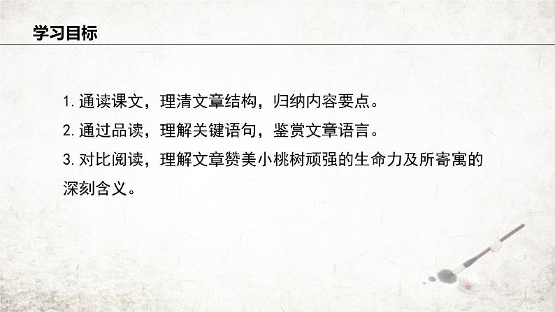 19 一棵小桃树 课件 2023-2024学年初中语文部编版七年级下册03