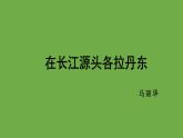 八年级语文下册《在长江源头各拉丹冬》优质课创新课件