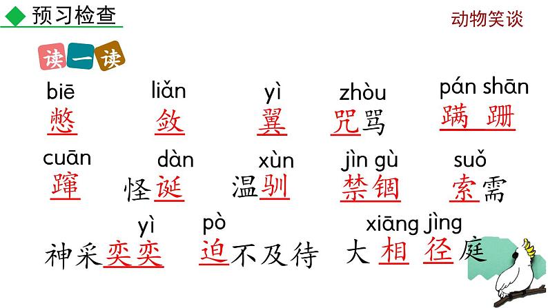 部编版语文17《动物笑谈》PPT课件第8页