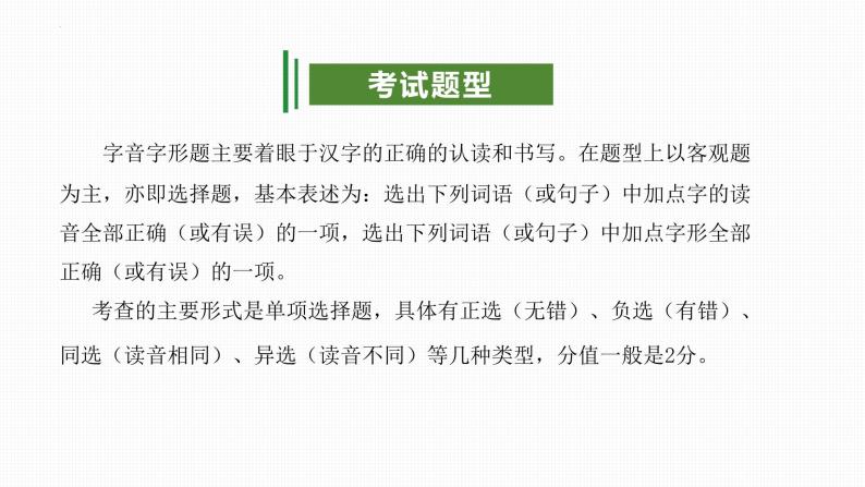 专题01：汉字（考点串讲）-2023-2024学年九年级语文上学期期末考点大串讲（统编版）课件PPT05