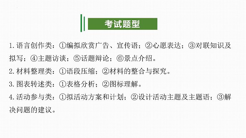 专题05：综合性学习（考点串讲）-2023-2024学年九年级语文上学期期末考点大串讲（统编版）课件PPT05
