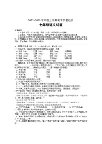 湖北省十堰市张湾区2022-2023学年七年级上学期期末质量检测语文试题