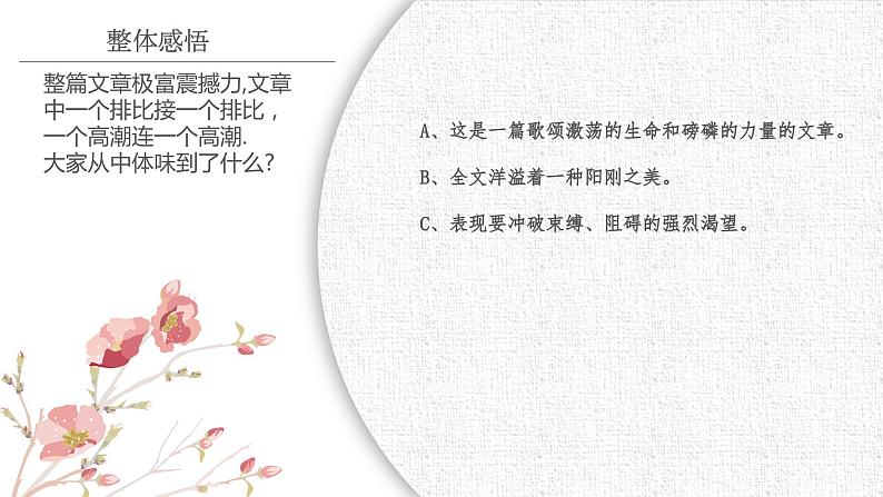 【核心素养目标】部编版初中语文八年级下册3《安塞腰鼓》课件+教案（含教学反思）08
