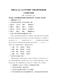 辽宁省盘锦市兴隆台区2023-2024学年八年级上册期末语文试题（含解析）
