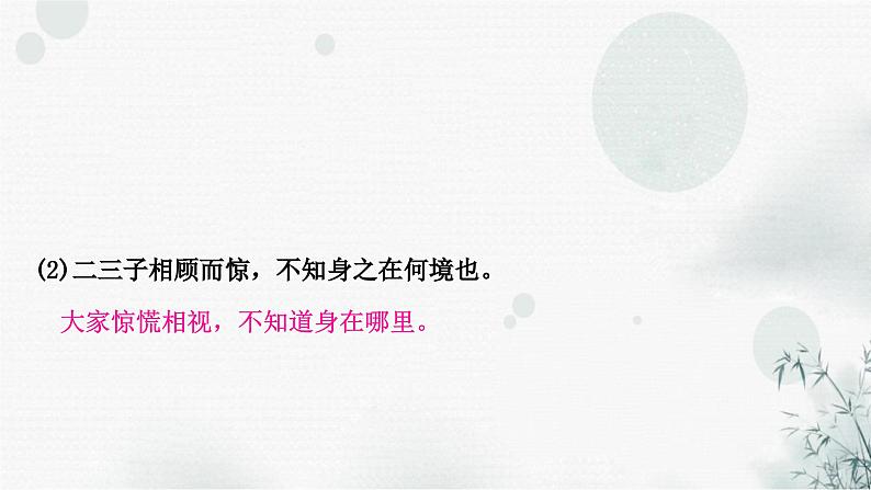 中考语文复习文言文阅读桃花源记课件07