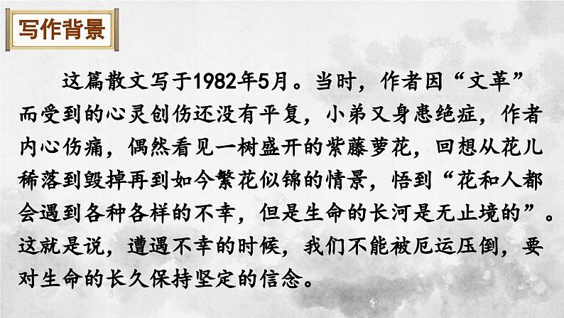 统编版七年级语文下册课件 第五单元 18 紫藤萝瀑布第4页