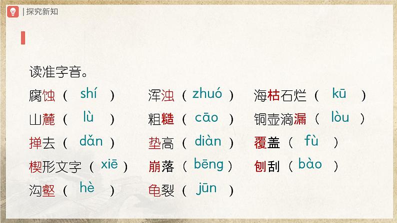 【部编版】八下语文  2.8 《时间的脚印》（课件+教案+导学案）04