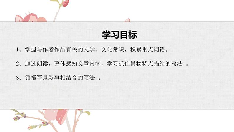【核心素养目标】部编版初中语文八年级下册19《登勃朗峰 》课件+教案（含教学反思）05
